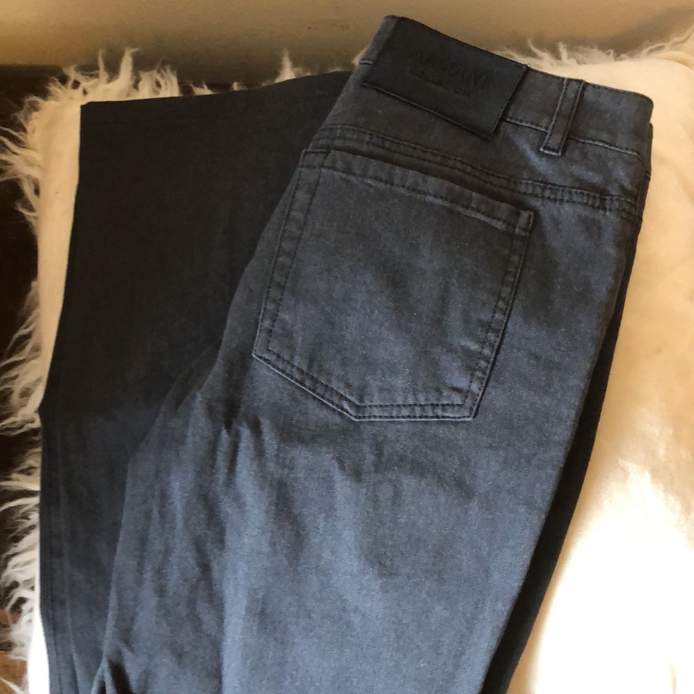 Armani Collezioni charcoal jeans size 26 excellent condition